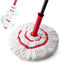 KeFanta Self Wringing Mop for Floor Cleaning, Microfiber Mop with 57" Long Handle for Kitchen and Bathroom