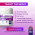 Nerve and Neuropathy Cream: Plant Powered Relief for Foot, Hands, Legs, Toes with L’Arginine, Vitamin B6, Aloe, 2.82oz