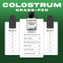 Colostrum Supplement 1000mg - Bovine Colostrum Capsules, Grass Fed, 120 Vegan Capsules, Gluten Free
