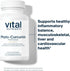 Vital Nutrients Phyto-Curcumin Plus Enzymes, Curcumin Supplements with Phytosome Extract, 60 Capsules