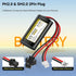 Palowextra 3.7V 5600mAh ICR18650 Pack SM2.0 PH2.0 2P Lithium ion Rechargeable Battery with Connector Plug for DIY