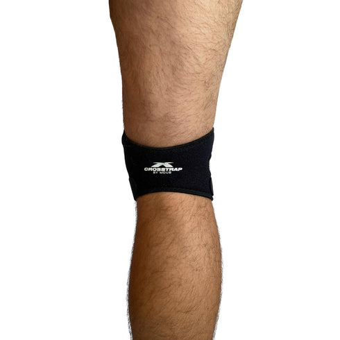 Patellar Tendon Support Strap (Small), Adjustable Neoprene Knee Strap for Pain Relief, Running, Hiking, Arthritis