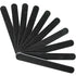 Karlash 10 PCS Professional Double Sided Nail Files, Emery Board Grit, Black Gel Cosmetic Manicure Pedicure