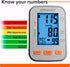 Konquest KBP-2704A Automatic Blood Pressure Monitor - Large Adjustable Cuff, Backlit Display, Irregular Heartbeat