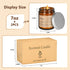 obisesio 2 Pack Set(Coffee Candles for Home Scented, Scented Candles for Stress Relief & Self-Care, Aromatherapy Candle