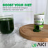 AKI Marine Phytoplankton Powder - Source of Raw Omega-3 EPA Micro Algae for Overall Wellness, Vegan & GMO Free (2 Oz /
