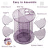 Rotating Makeup Organizer for Vanity, Adjustable Spinning Tray, Cosmetic Display Case with Brush Holder & Perfume Tray