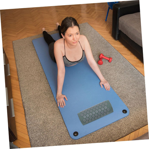 Set 2pcs Acupressure Massage Mat and Acupuncture Therapy Pillow with Non-Slip Yoga Mat Surface for Back and Neck