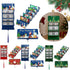 QHUDLV Holder,10 Christmas Surprise Money Holder - Christmas Money or Gift Card Slots Surprise Xmas Gift Card Holde r