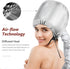 Portable Hair Dryer Bonnet Attachment - Hair Styling, Color, and Conditioning, Silver