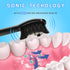 Renben 5 IPX7 3 Sonic Toothbrush for Adults, Electric Toothbrush with Cleaning Modes - Rechargeable Electric Toothbrush