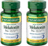 Nature's Bounty Melatonin 3mg, 100% Drug Free Sleep Aids for Adults, 240 Count (Pack of 2)