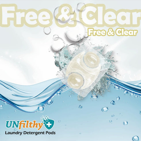 UNfilthy Concentrated Unscented Laundry Pacs - 30