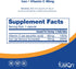 Bariatric Fusion Iron Supplement 45mg with Vitamin C | 1 Per Day | Vitamins for Women and Men | Gluten, Dairy and Soy Free | Non-GMO | 60 Count