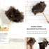Ostrich Feather Duster, 16 inch - Fluffy Natural Genuine Ostrich Feathers with Wooden Handle for Cleaning Supplies