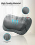 Heat,3D ALLJOY Shiatsu Neck and Back Massager with Soothing Kneading Massage Pillow for Muscle Pain Relief, Use