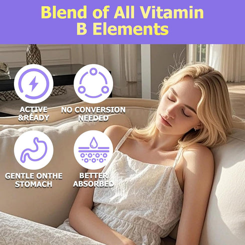 JUIWEFKK 15-in-1 B12 B6 B1 Advanced Vitamin B Complex Liquid Drops for Women Men & Kids, VIT B Complex with Vitamin C