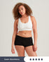 Saalt Comfort Modal CloudShort Period Underwear - Super Absorbency - Keeps You Dry from All Leaks (Medium, Volcanic