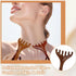 SXoonKing (2 Wooden Massage Tools - Head Massager Scalp Massage Comb for Deep Relaxation and Stress Reduction, Manual
