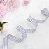 VGoodall Dark Grey Gingham Ribbon, 3/8 x 50Yd Craft Ribbon for Hair Accessories and Gift Wrapping