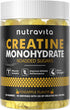 Creatine Monohydrate Gummies, 5g per Serving, Sugar Free, Vegan, Pineapple Flavor, 120 Count for Men & Women