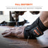 Ergodyne 70006 ProFlex 4000 Single Strap Wrist Support, Black - Large, Right Hand