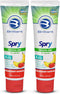 Brilliant Oral Care Kids Fluoride Free Toothpaste, Spry Gel with Xylitol, Strawberry Banana Flavor, 2 fl oz, 2 Pack