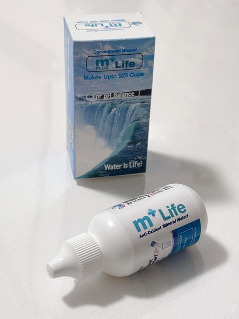 Mplus 2.0 Oz Pack, 925 8 oz Life Balance Your pH, Antioxidants Alkaline Mineral Drops, Single Portable, Yields Cups