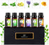 Fresh Essential Oils Set, 6x10ml Aromatherapy Oil Gift Kit for Diffuser, Fragrance, Humidifiers, Air Purifier