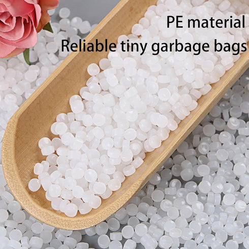 0.5 Gallon Mini Trash Bags, 240Pcs Clear Garbage Bags for Tiny Bathroom Trash Can, Fit 0.4-0.8 Gal