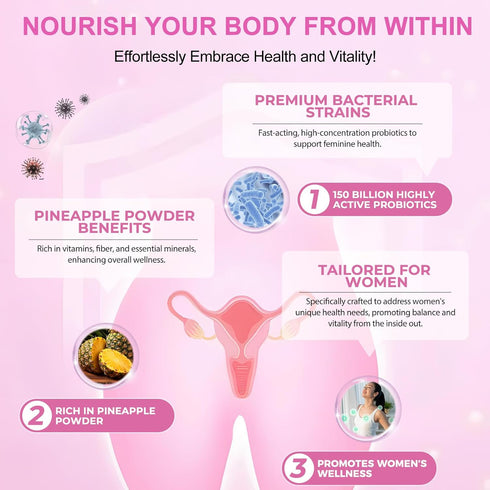 Ruduwu Gummies,Vital Gummies,Probiotic Gummies Immune Premium Feminine Balance Vaginal Probiotics Source Feminine