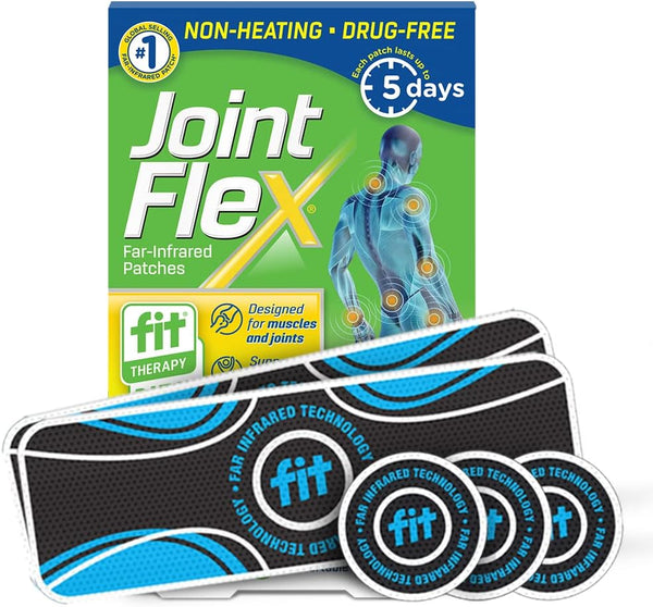 JointFlex FIT Therapy Far Infrared Universal Patch, Supports Continuous Active Mobility for Muscles & Joints, up to 5