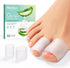 Welnove Toe Protectors – 12-Pack Aloe Vera Infused Silicone Toe Sleeve Covers for Pain Relief