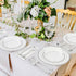 50 Pack 6.9 Inch Heavy Duty Silver Plastic Spoons, Disposable Serving Utensils for Catering, Parties, Dinners, Weddings