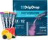 DripDrop Hydration Bold Variety Pack, Electrolyte Drink Mix Single Serve Packets, Non-GMO, Gluten Free, Vegan, 32 Sticks