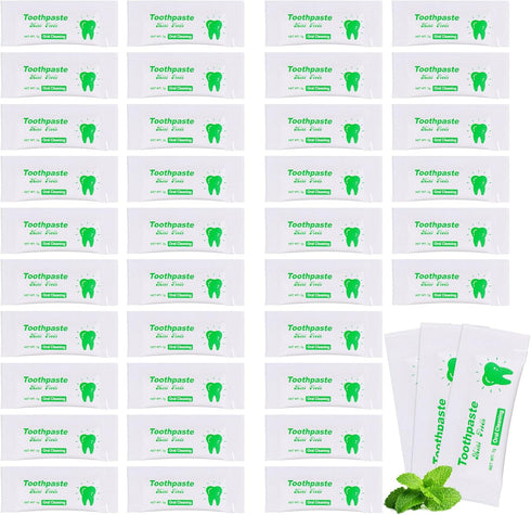 Too Small Bulk Travel Size Toothpaste Pack of 30,0.105 oz Extra Small