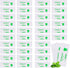 Too Small Bulk Travel Size Toothpaste Pack of 30,0.105 oz Extra Small