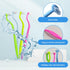 4-Pack End Tuft Toothbrushes, Ultra Soft Orthodontic Brushes for Braces and Detailed Cleaning