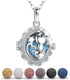 Set, INFUSEU Essential Oil Diffuser Necklaces & Earrings Women Aromatherapy Jewelry with Lava Rock Stones