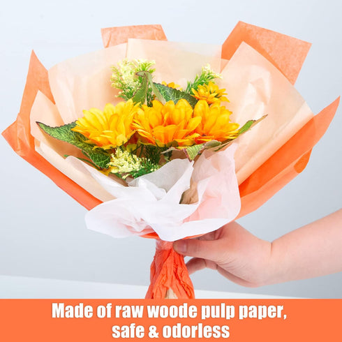 Koogel Tissue Paper Bulk 330 Sheets 20 Colors 14 x 10 Inch Gift Wrapping Paper for Holiday Birthday DIY Project