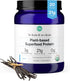 Ora Organic Protein Powder - 21g Plant-Based Superfood for Women and Men, Vanilla Flavor, 20 Servings