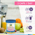 Terranics Daily Probiotics for Women, 200 Billion 32 Strains with Cranberry, Prebiotics & Enzymes, 60 Vegan Caps