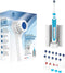 Pursonic S330 Deluxe Electric Toothbrush - Ultra Whitening Oscillating Rechargeable Toothbrush with Dock Charger & 12