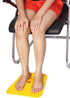 Acupressure Reflexology Magnetic Therapy Power Pain Relief Mat Set by ACi, Yellow, 30 x 30 x 7 cm