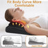 Joyset Tissue,4D Back Massager with Heat,Neck Massager for Back Pain Deep Kneading Shiatsu Lower Back Massage Pillow