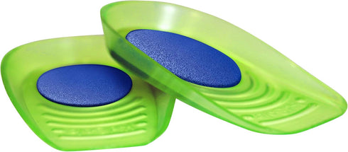 el + Memory Foam Shock Absorbing Heel Cups for Kids, 2 Pairs, 4 Single Heelcups for Sensitive Heels and Foot Pain (Kids