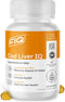 FIQ Cod Liver IQ, Cod Liver Oil Softgels, Natural Source of Vitamins A & D, 100 Softgels