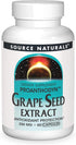 Source Naturals Proanthodyn Grape Seed Extract, 200 mg, 60 Capsules for Antioxidant Protection