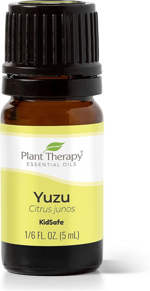 Plant Therapy Yuzu Essential Oil, 5 mL (1/6 oz), 100% Pure, Therapeutic Grade