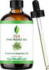 SVA Pine Needle Essential Oil, 4 Fl Oz, 100% Natural for Diffuser, Hair Care, Aromatherapy, Soap Making